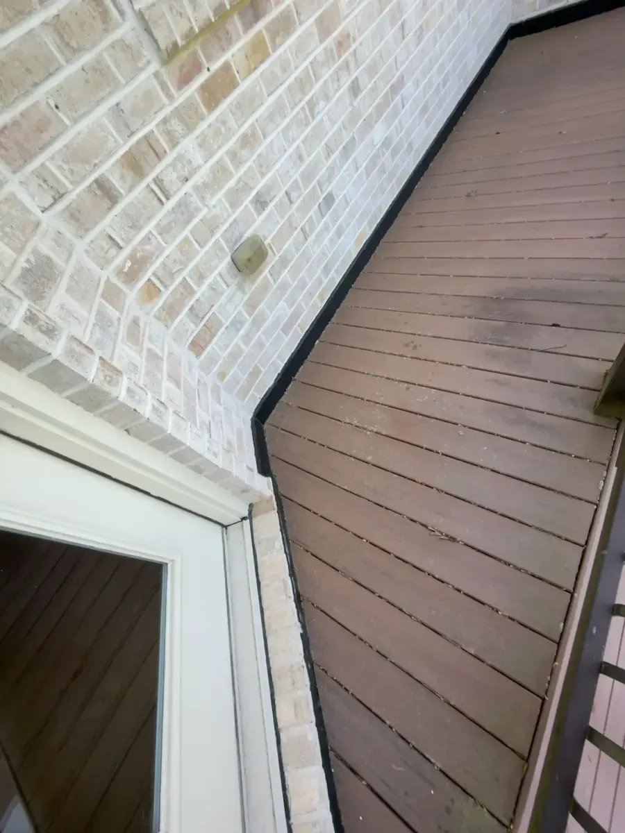 Deck before pressure washing in Silver Spring, MD