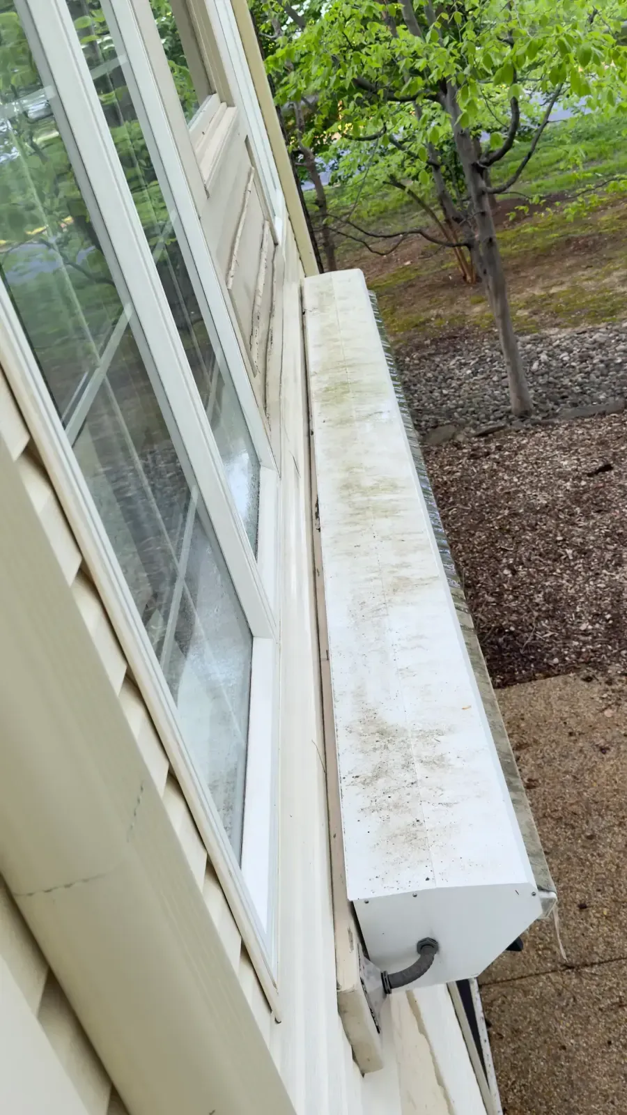 Equipment before pressure washing in Silver Spring, MD