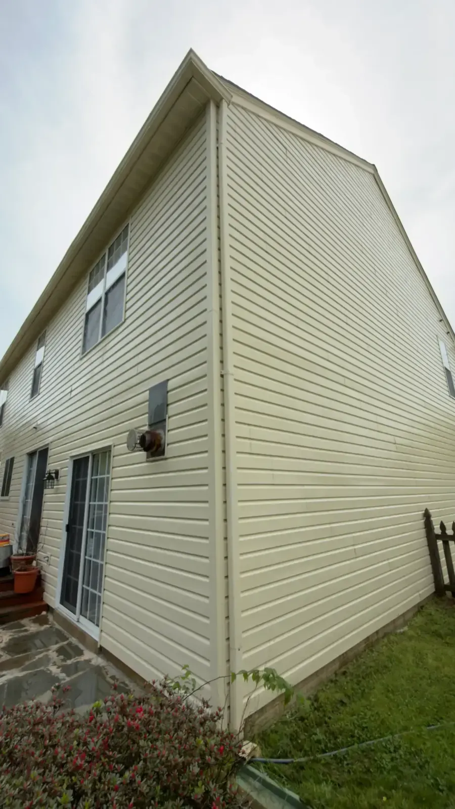 Siding after professional pressure washing in Silver Spring, MD