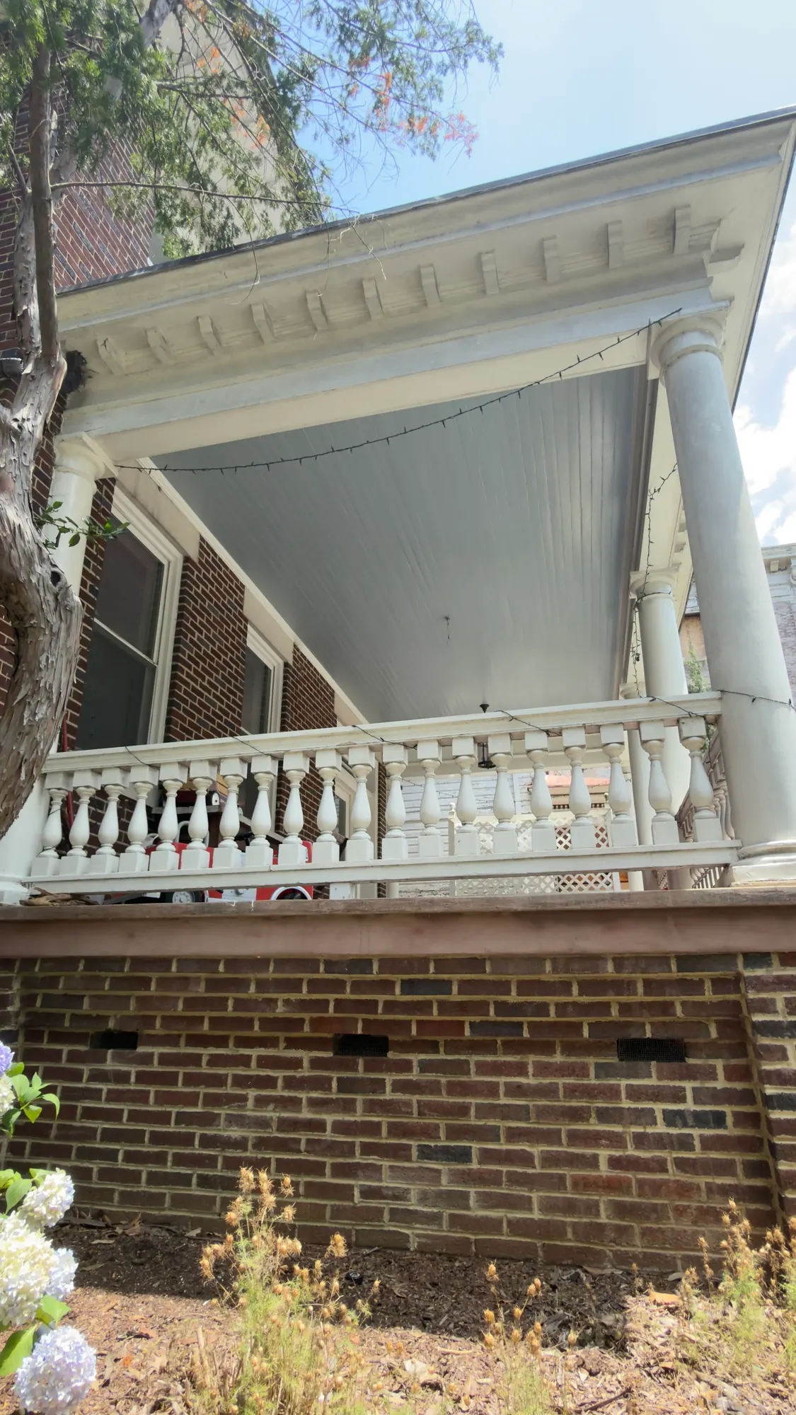 Siding before pressure washing in Silver Spring, MD